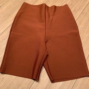 ShopAkira high waisted bandage shorts, Small